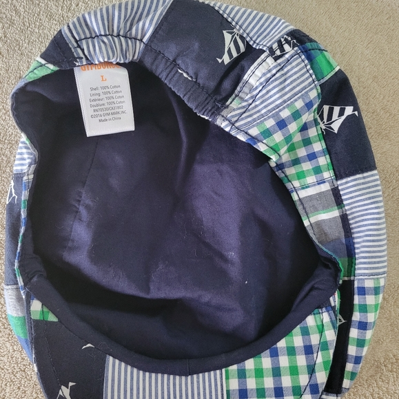 Gymboree Spring Prep patchwork cap - Picture 2 of 2